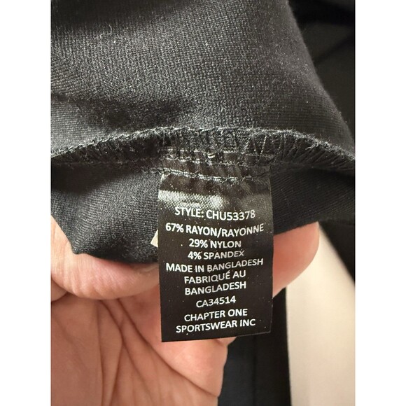 Jones New York Black Women’s Pants 2x Cropped Wide leg - Picture 14 of 16